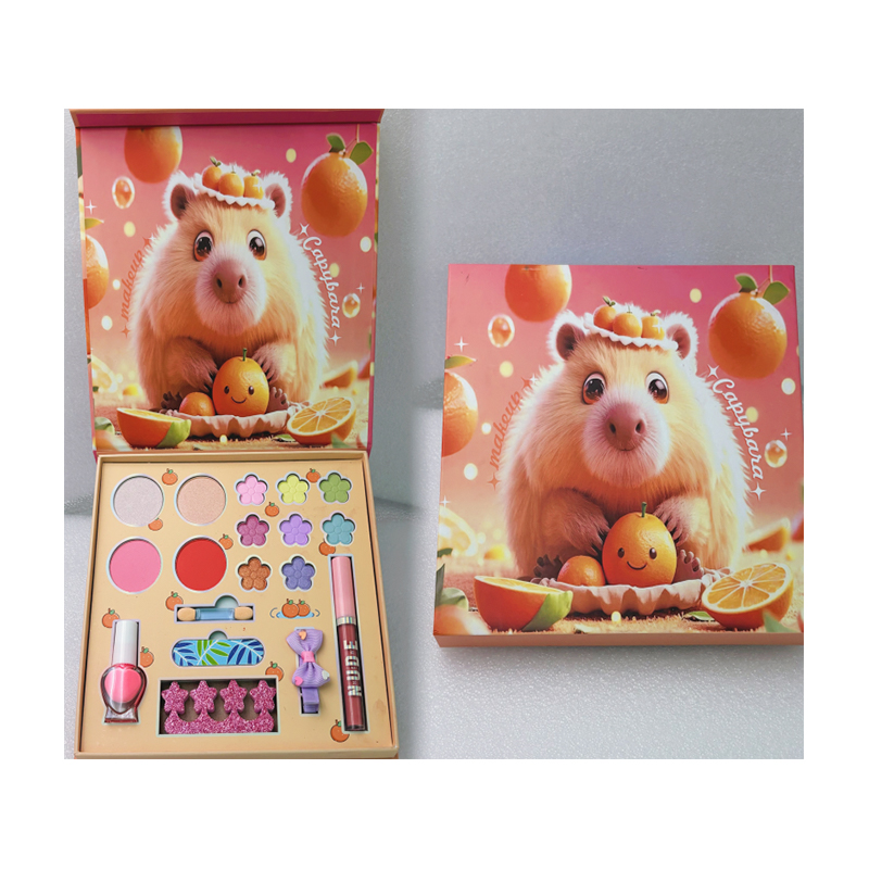 Portable Multifunctional Makeup Box with Gloss Polish