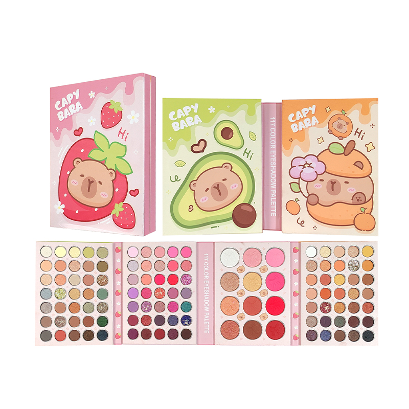 Travel-Friendly 117-Color Eyeshadow Kit for All Days