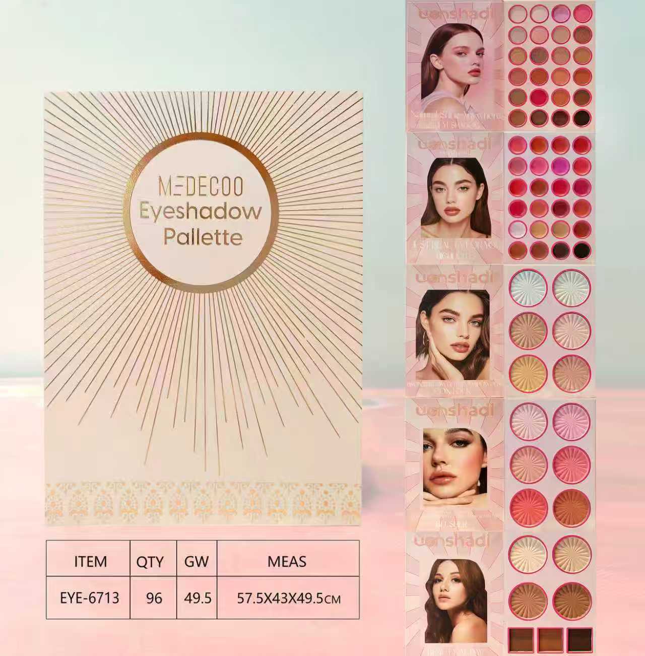 Beautifully Packaged Multifunctional Cosmetics Set