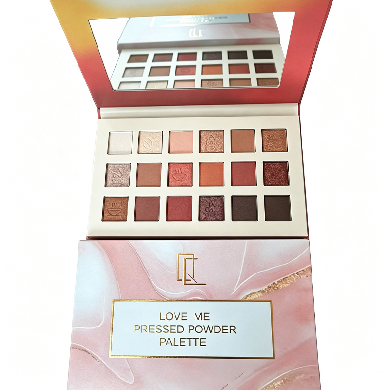 Vibrant 18-Color Eyeshadow Palette for Stunning Looks